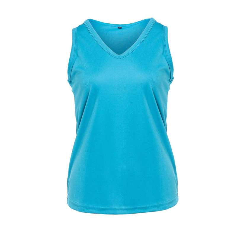 Women's breathable v-neck tank top - Tank top at wholesale prices