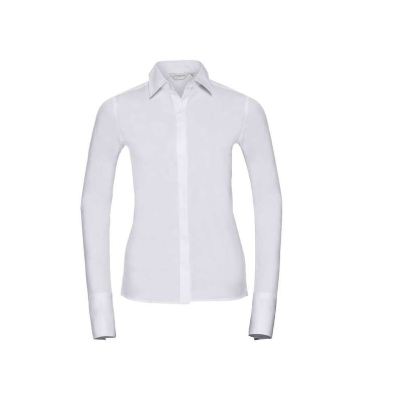 Ladies' long sleeve fitted ultimate stretch shirt - Chemise femme à prix de gros