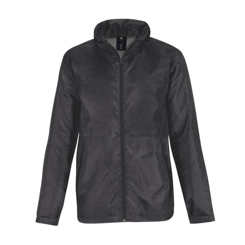 Men's microfleece-lined windbreaker jacket - Windbreaker at wholesale prices