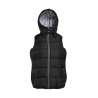 Women's down-filled bodywarmer with hood - Bodywarmer at wholesale prices