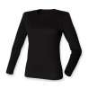 Women's long-sleeved stretch tee - Office supplies at wholesale prices