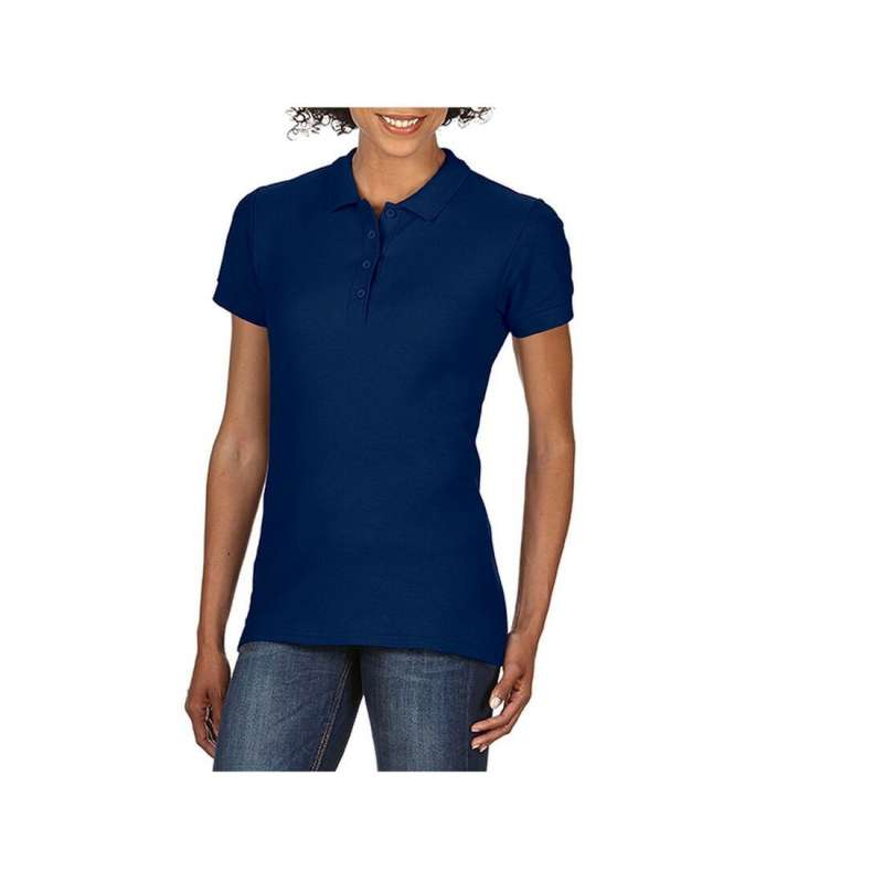 Women's pique polo shirt - Women's polo shirt at wholesale prices