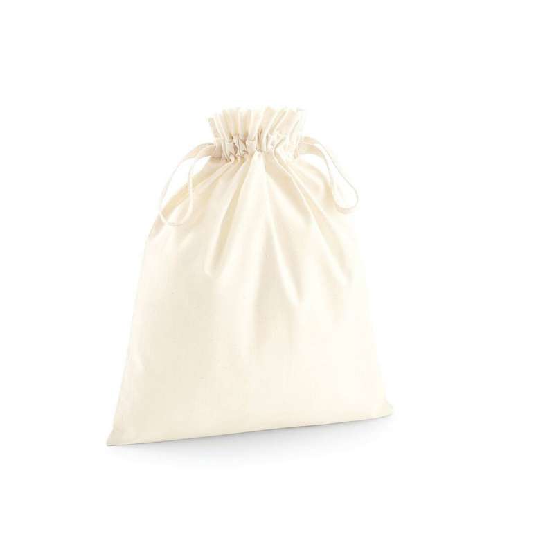 Drawstring bag in organic coton - Various bags at wholesale prices