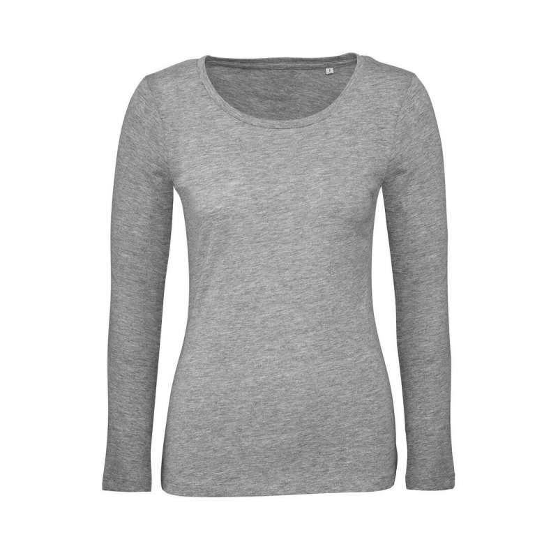 Women's organic coton t-shirt lsl - Organic T-shirt at wholesale prices