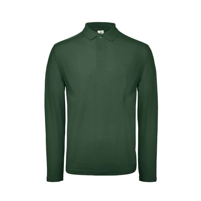 Men's long-sleeved polo shirt - Men's polo shirt at wholesale prices