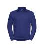 Polo neck sweatshirt, washable at 60°. - Men's polo shirt at wholesale prices
