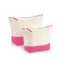 Two-tone coton pouch - Toilet bag at wholesale prices