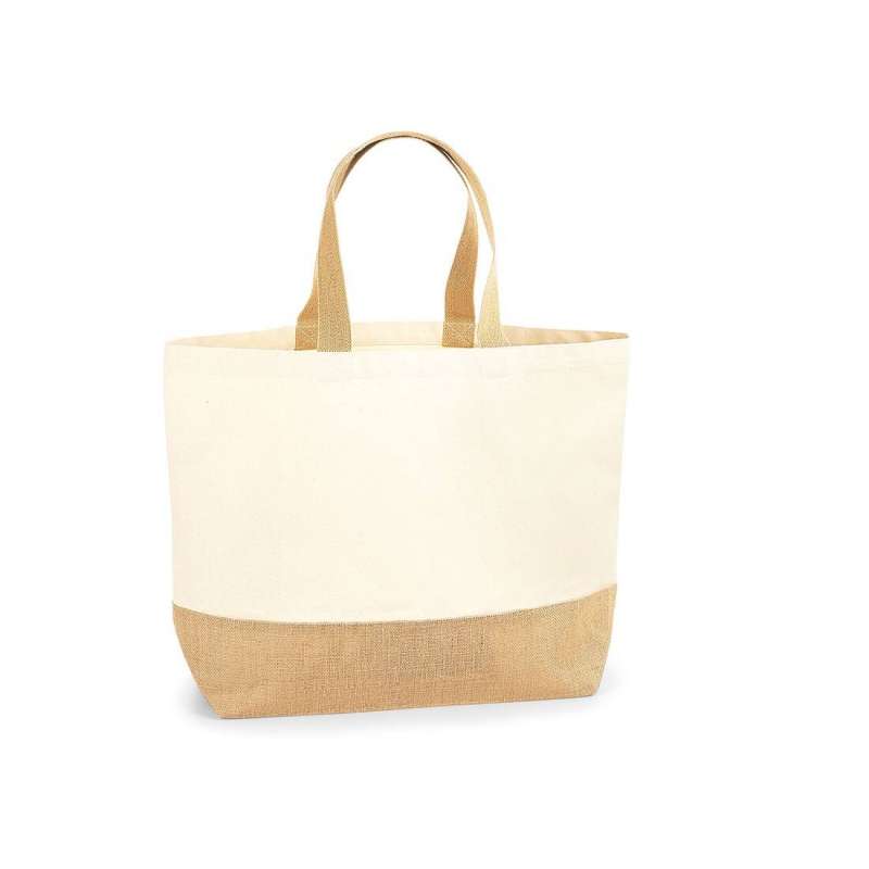 xl coton/jute shopping bag - Shoulder bag at wholesale prices