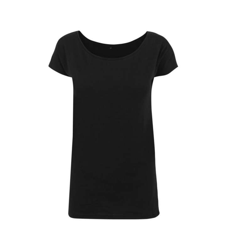 Women's wide-neck T-shirt - T-shirt at wholesale prices