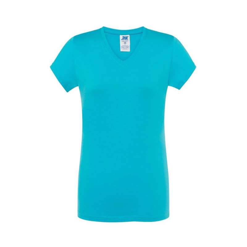 Tee-shirt femme col v 145 - Fourniture de bureau à prix grossiste