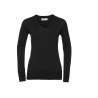 Ladies' v-neck knitted pullover - Woman sweater at wholesale prices