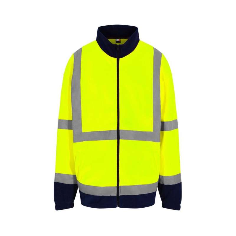 High-visibility fleece - Safety clothing at wholesale prices