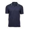 Men's polo shirt with contrasting collar and sleeves - Men's polo shirt at wholesale prices