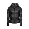 Women's crossover hooded jacket - Down jacket at wholesale prices
