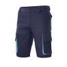 Two-tone multi-pocket Bermuda shorts - Bermuda shorts at wholesale prices