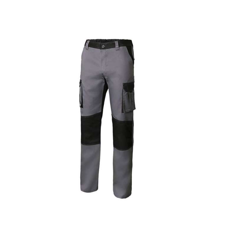 Pantalon multipoches bicolore - Vêtement professionnel à prix de gros