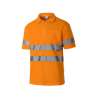 High-visibility coton/polyester polo shirt - Men's polo shirt at wholesale prices