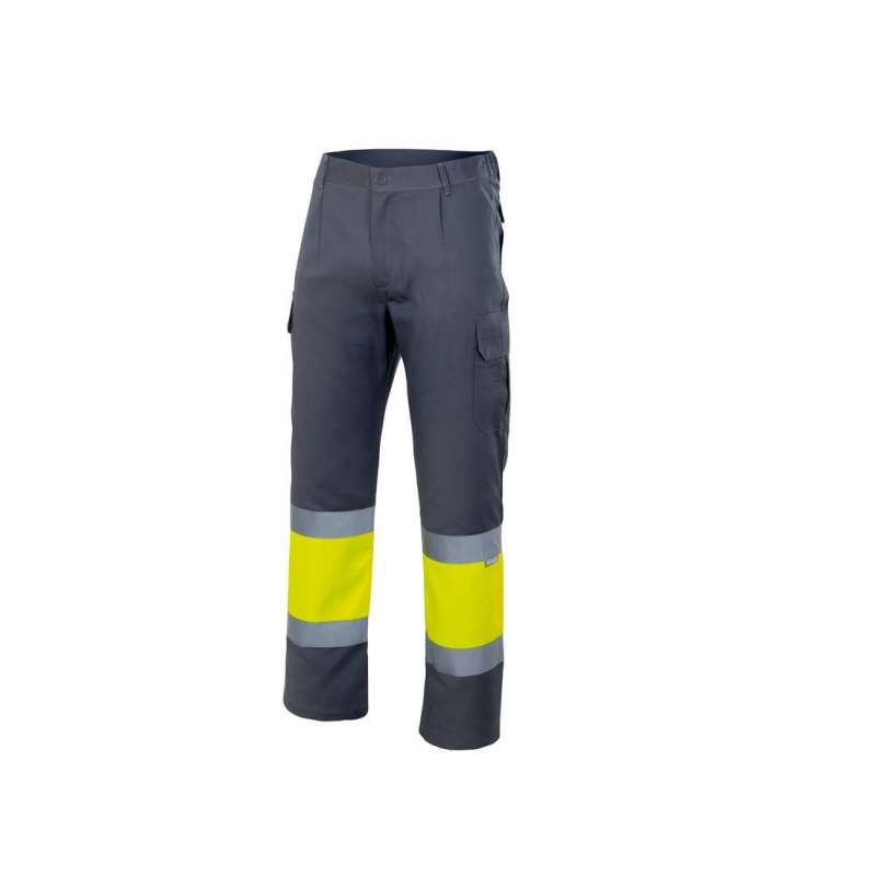 Pantalon bicolore haute visibilité - Vêtement de sécurité à prix de gros