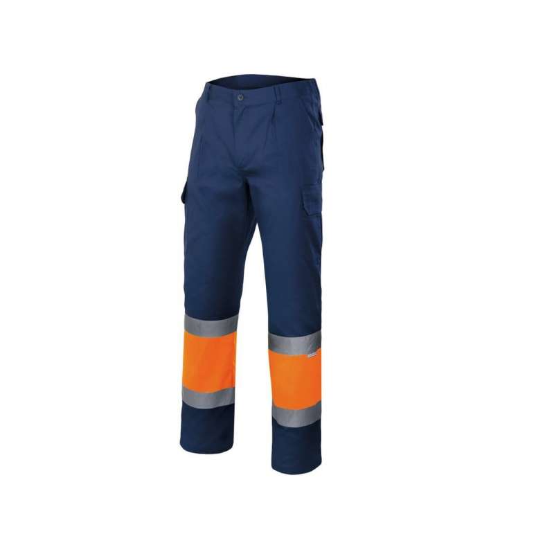 High-visibility two-tone pants - Safety clothing at wholesale prices