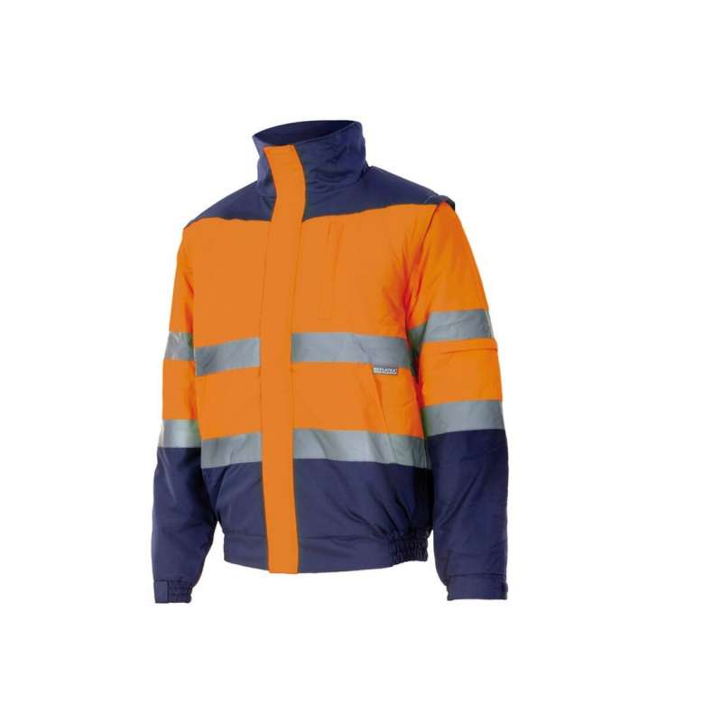 High-visibility 2-in-1 quilted jacket - Office supplies at wholesale prices