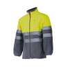High-visibility two-tone fleece jacket - Office supplies at wholesale prices