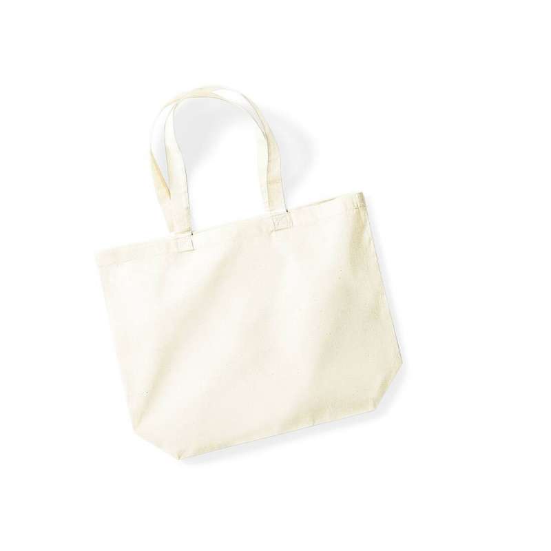 Maxi shopping bag in organic coton - Shopping bag at wholesale prices