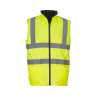 High-visibility reversible bodywarmer - Office supplies at wholesale prices
