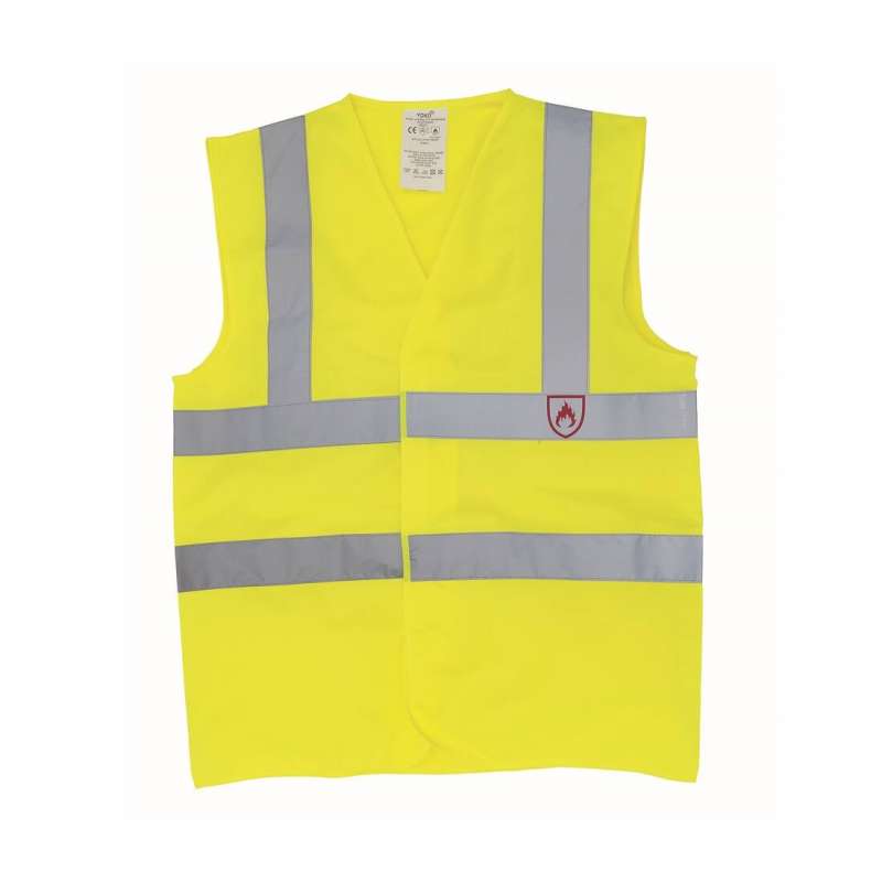 Flame-retardant safety vest - Office supplies at wholesale prices