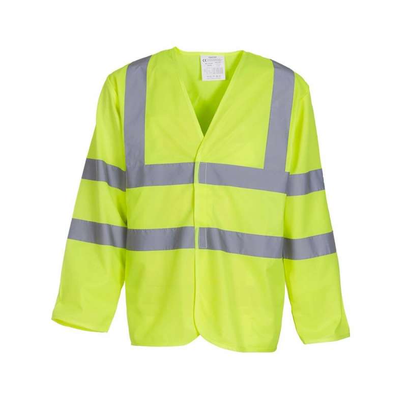 Long-sleeved safety jacket - Office supplies at wholesale prices