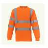 High-visibility long-sleeve T-shirt - T-shirt at wholesale prices