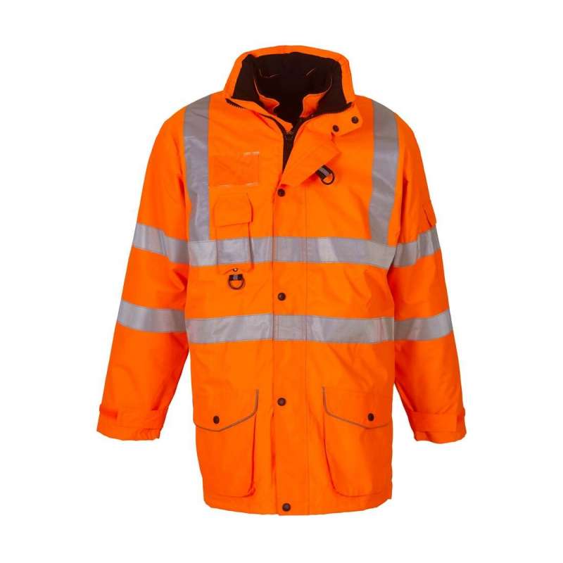High-visibility 7-in-1 parka - Office supplies at wholesale prices