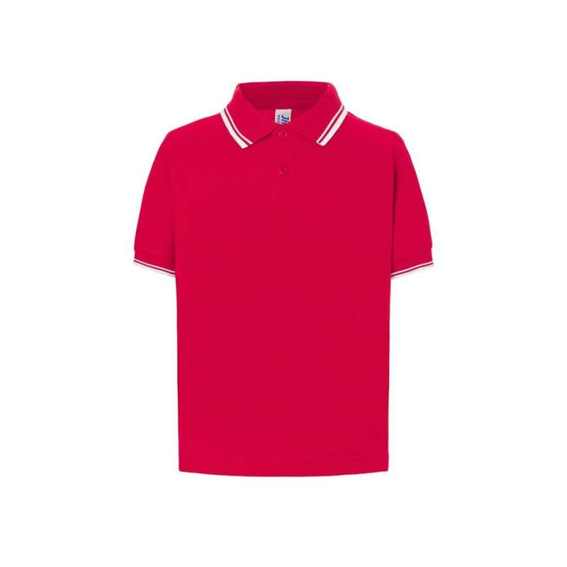 Contrast children's polo shirt - Child polo shirt at wholesale prices