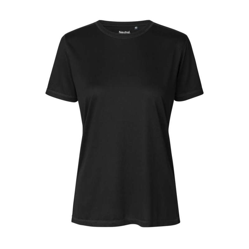 Women's breathable T-shirt in recycled polyester - Recyclable accessory at wholesale prices