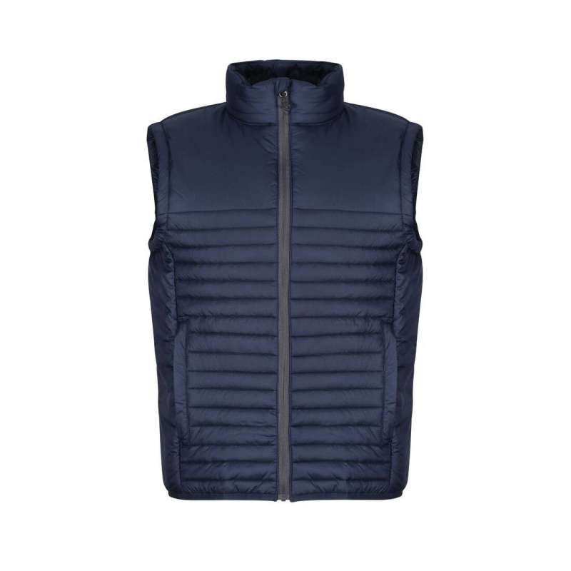 Quilted bodywarmer in recycled polyester - Recyclable accessory at wholesale prices
