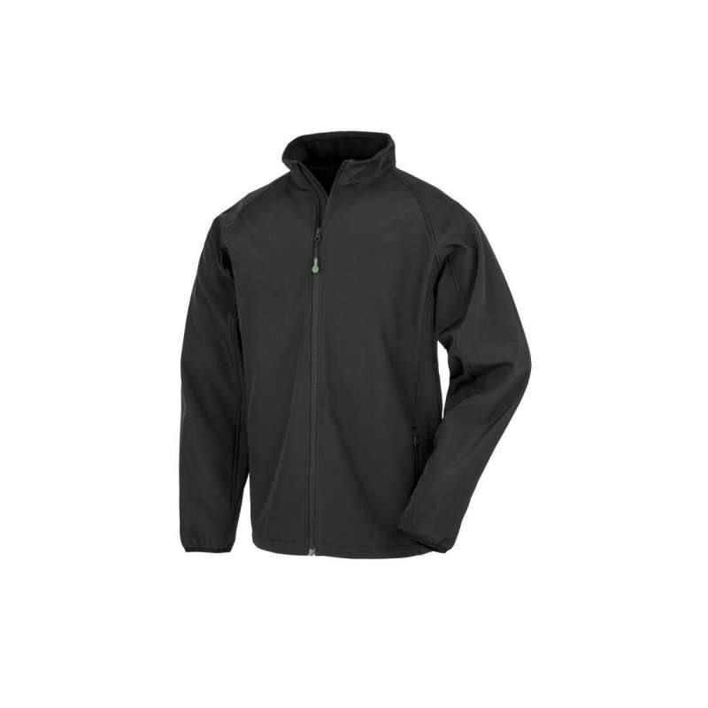 Men's softshell in recycled polyester - Recyclable accessory at wholesale prices