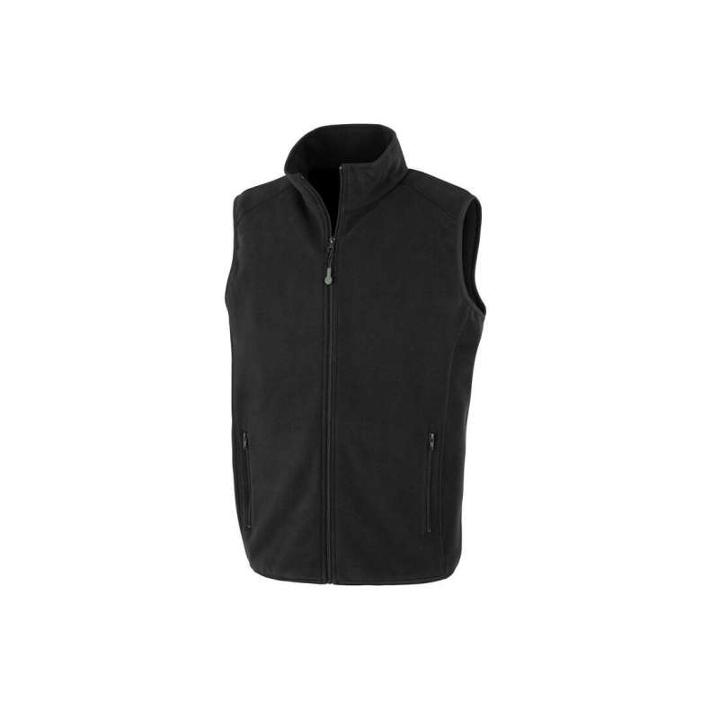 Fleece bodywarmer in recycled polyester - Recyclable accessory at wholesale prices