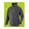 Children's zip-neck fleece in recycled polyester - Recyclable accessory at wholesale prices