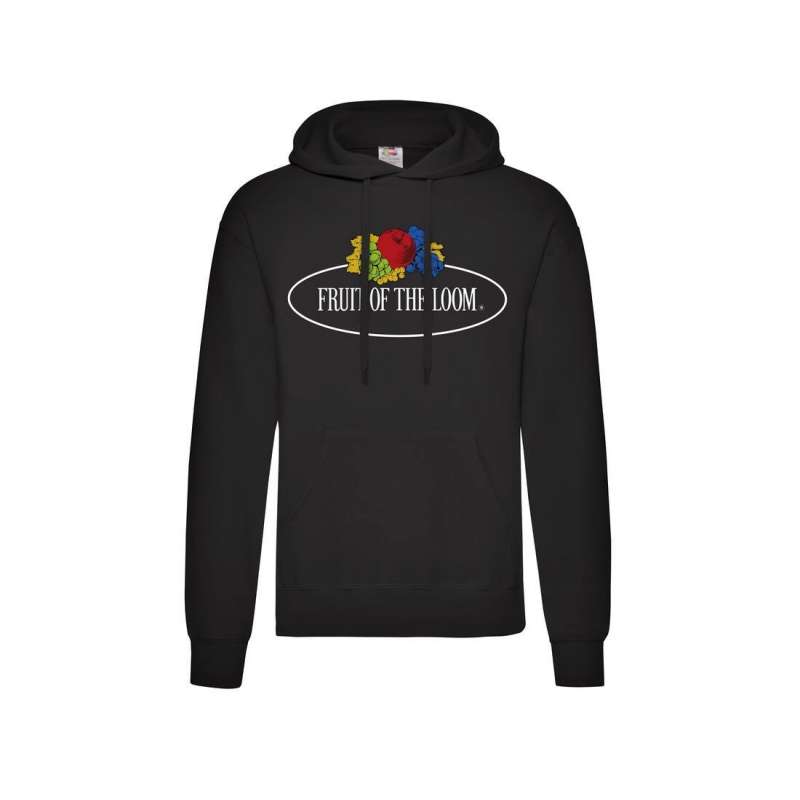Unisex hoodie with fruit of the loom logo - Hoodie Sweatshirt at wholesale prices