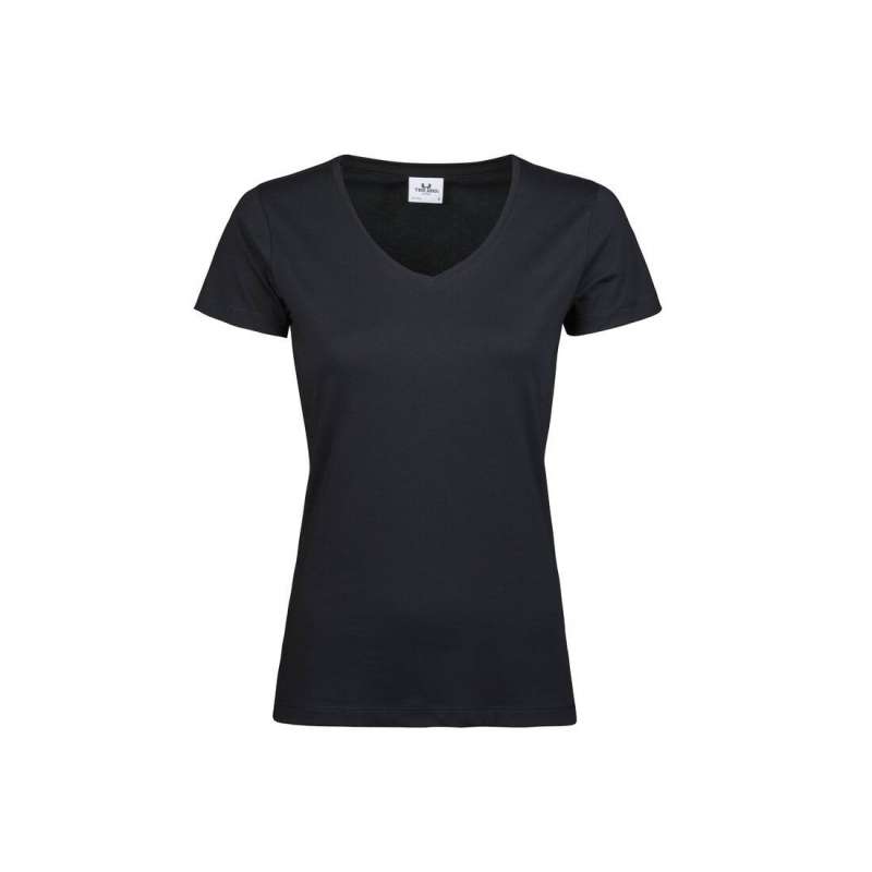 Tee-shirt femme col v - Textile equitable et bio à prix de gros