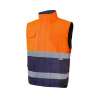 High-visibility two-tone quilted bodywarmer - Bodywarmer at wholesale prices