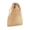 Burlap drawstring bag - Natural bag at wholesale prices