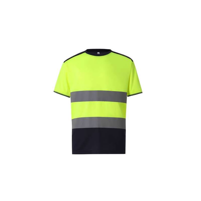 Two-tone T-shirt - High-visibility T-shirt at wholesale prices