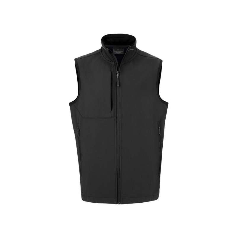 Softshell bodywarmer in recycled polyester - Recyclable accessory at wholesale prices