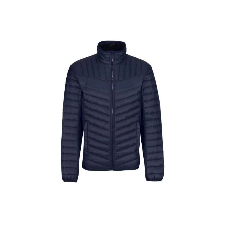 Two-material quilted jacket - Jacket at wholesale prices