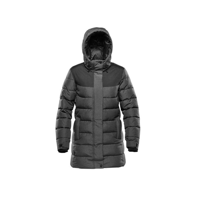 Quilted parka with hood - Down jacket at wholesale prices