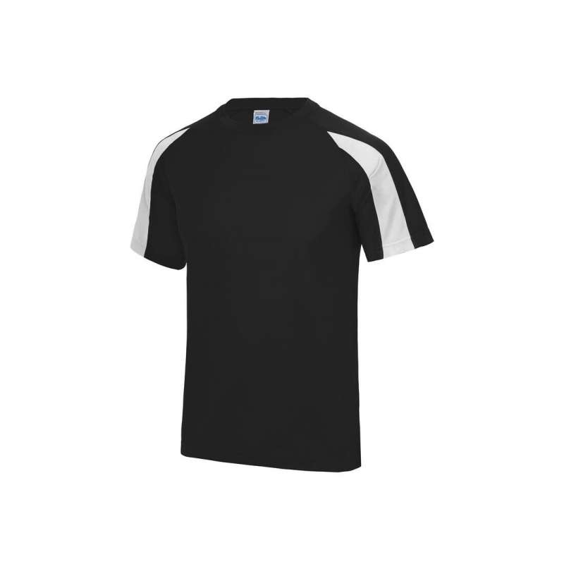 Tee-shirt de sport contrasté - T-shirt de sport à prix grossiste