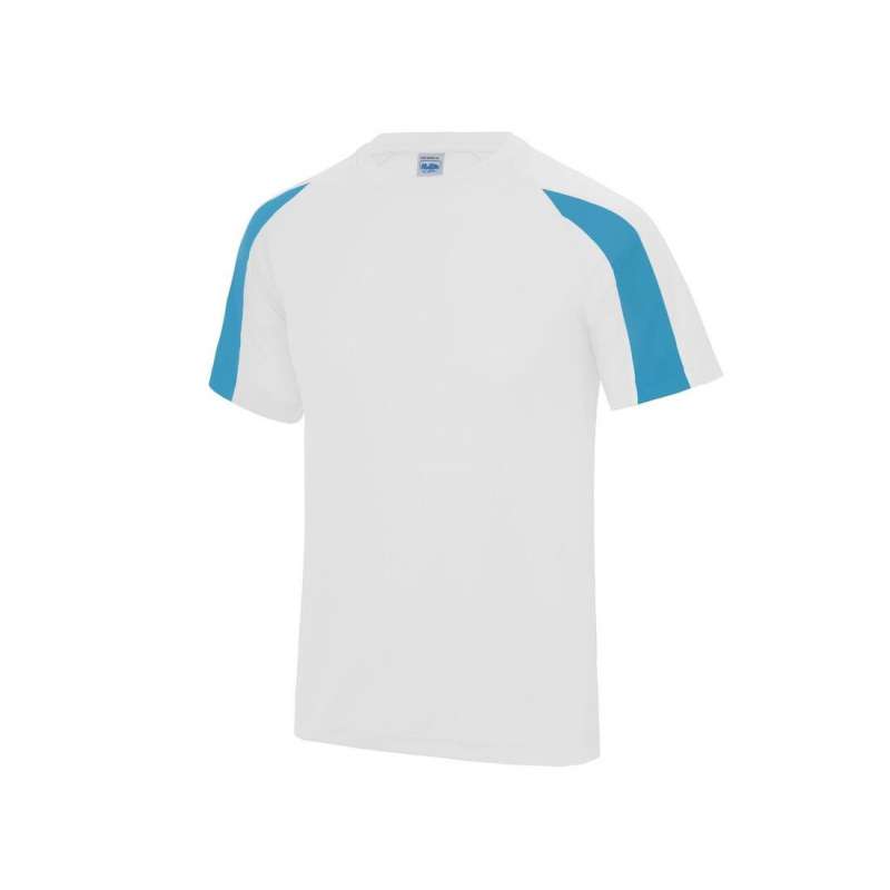Tee-shirt de sport contrasté - T-shirt de sport à prix grossiste
