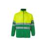 High-visibility two-tone fleece jacket - Velilla workwear at wholesale prices