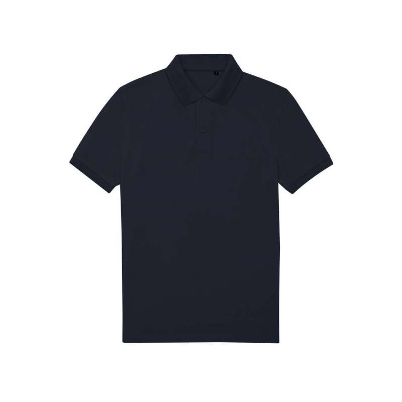 Men's 65/35 polo shirt in recycled polyester - Middle and high school uniforms at wholesale prices