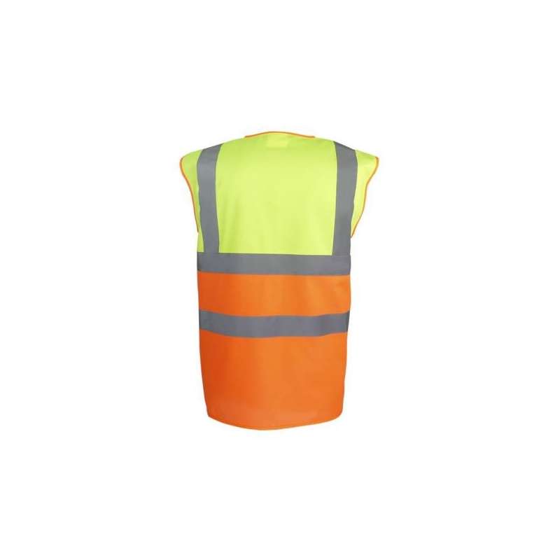 Two-tone safety vest - Safety vest at wholesale prices